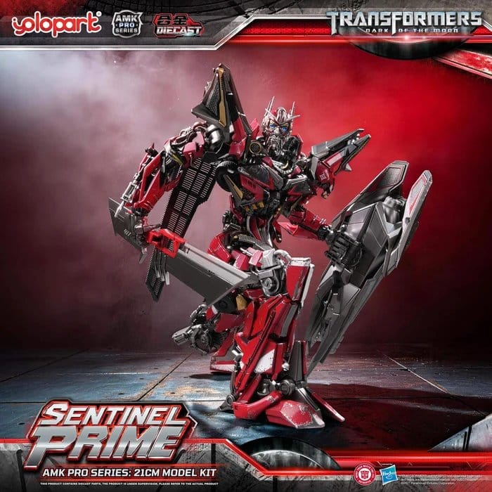Transformers: Dark of the Moon AMK PRO Series Plastic Model Kit Sentinel Prime 21 cm [16]