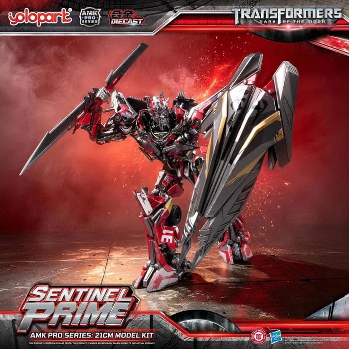 Transformers: Dark of the Moon AMK PRO Series Plastic Model Kit Sentinel Prime 21 cm [17]