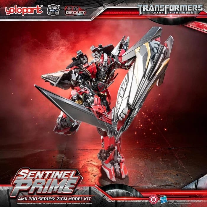 Transformers: Dark of the Moon AMK PRO Series Plastic Model Kit Sentinel Prime 21 cm [20]