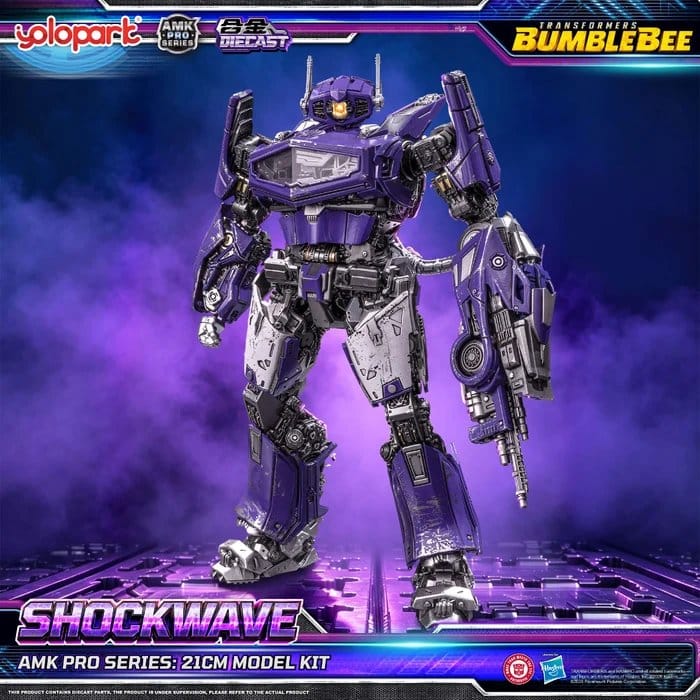 Transformers: Bumblebee the Movie AMK PRO Series Plastic Model Kit Shockwave 21 cm [16]