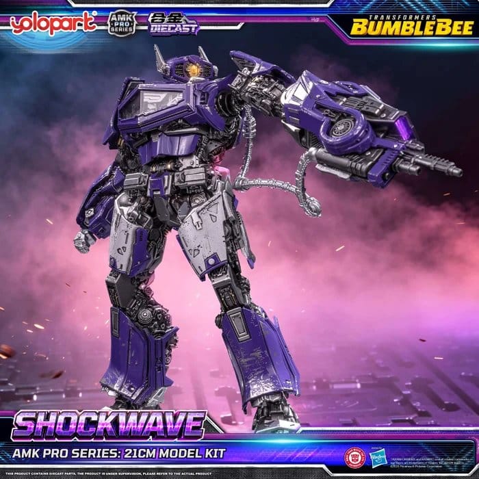 Transformers: Bumblebee the Movie AMK PRO Series Plastic Model Kit Shockwave 21 cm [1]