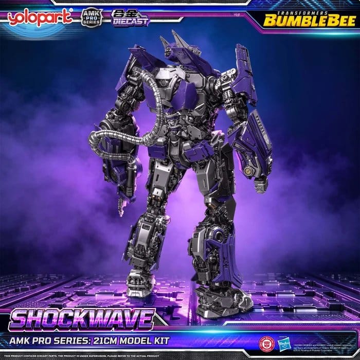 Transformers: Bumblebee the Movie AMK PRO Series Plastic Model Kit Shockwave 21 cm [2]