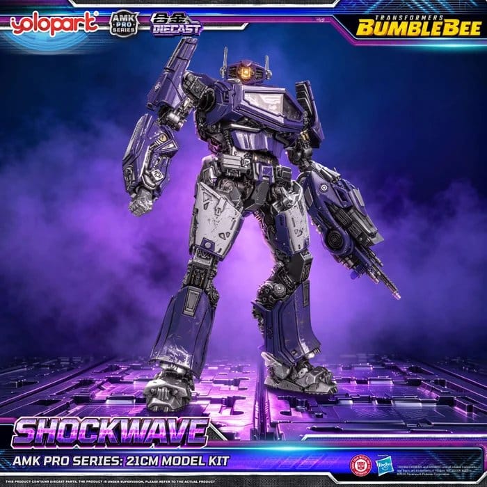 Transformers: Bumblebee the Movie AMK PRO Series Plastic Model Kit Shockwave 21 cm [4]