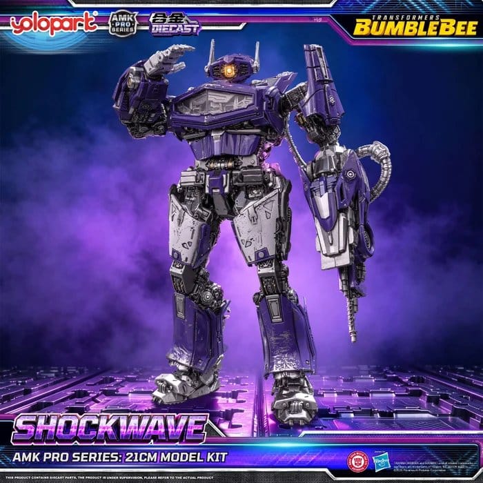 Transformers: Bumblebee the Movie AMK PRO Series Plastic Model Kit Shockwave 21 cm [5]