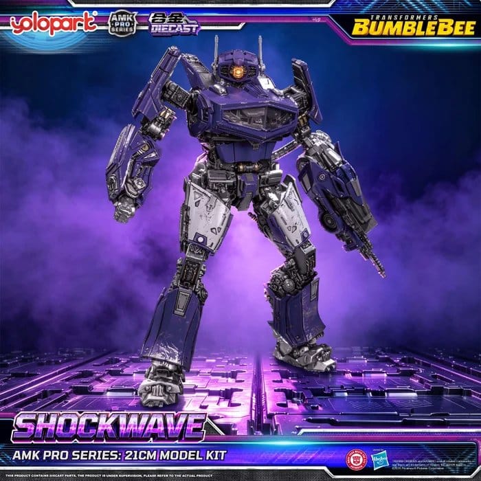 Transformers: Bumblebee the Movie AMK PRO Series Plastic Model Kit Shockwave 21 cm [6]