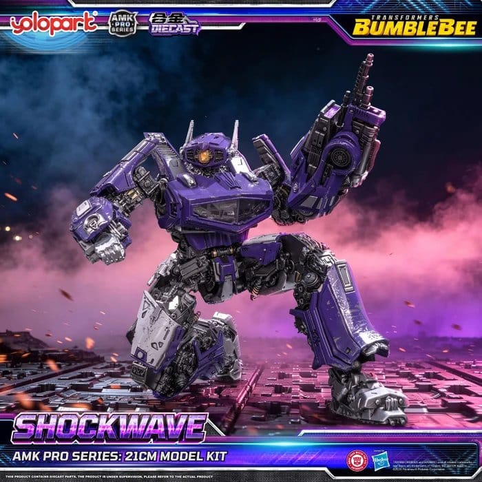 Transformers: Bumblebee the Movie AMK PRO Series Plastic Model Kit Shockwave 21 cm [8]