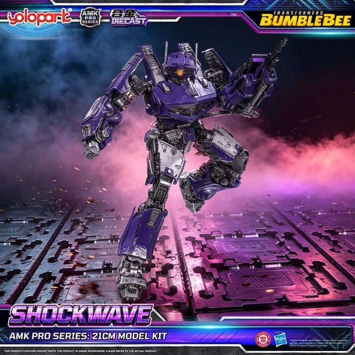Transformers: Bumblebee the Movie AMK PRO Series Plastic Model Kit Shockwave 21 cm [9]