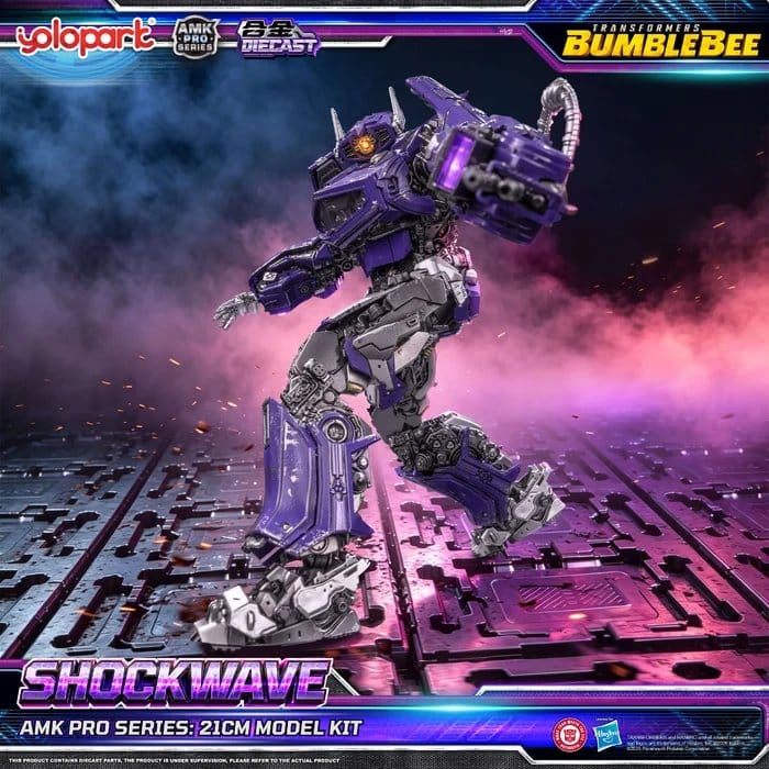 Transformers: Bumblebee the Movie AMK PRO Series Plastic Model Kit Shockwave 21 cm [10]