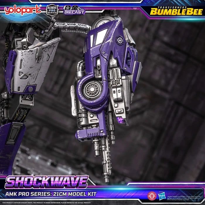 Transformers: Bumblebee the Movie AMK PRO Series Plastic Model Kit Shockwave 21 cm [14]