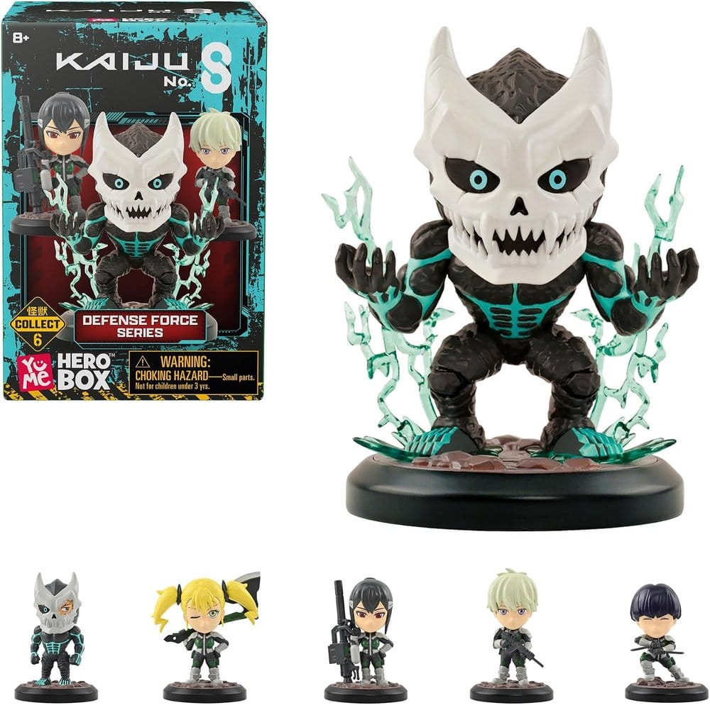 Kaiju No. 8 Hero Box Mini Figures Combat Series Blind Box Display (12) [1]