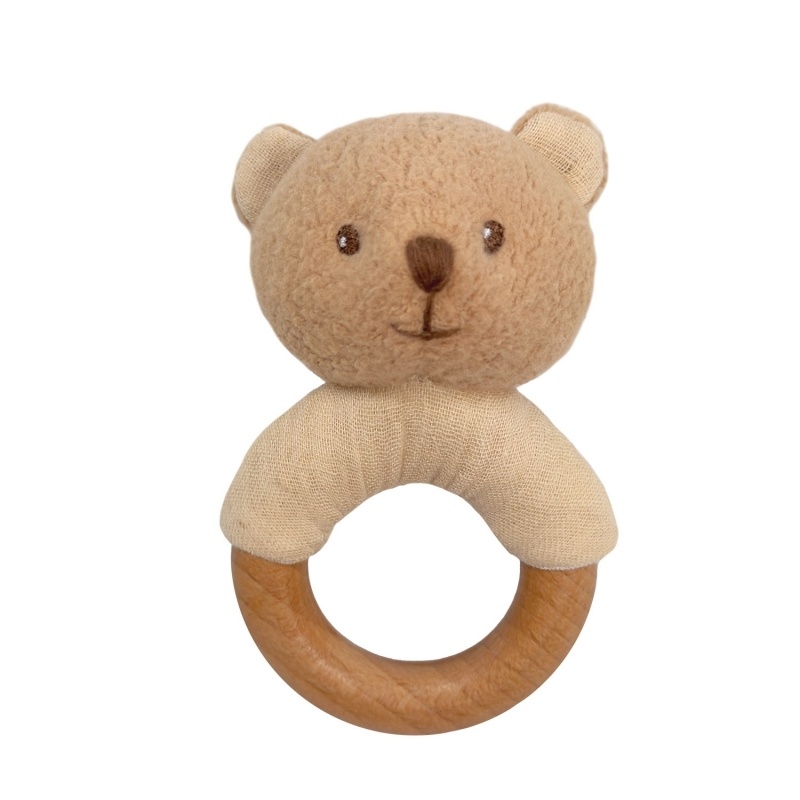 Jocuri si jucarii - Zornaitoare din lemn Ursuletul Marcel, Egmont Toys