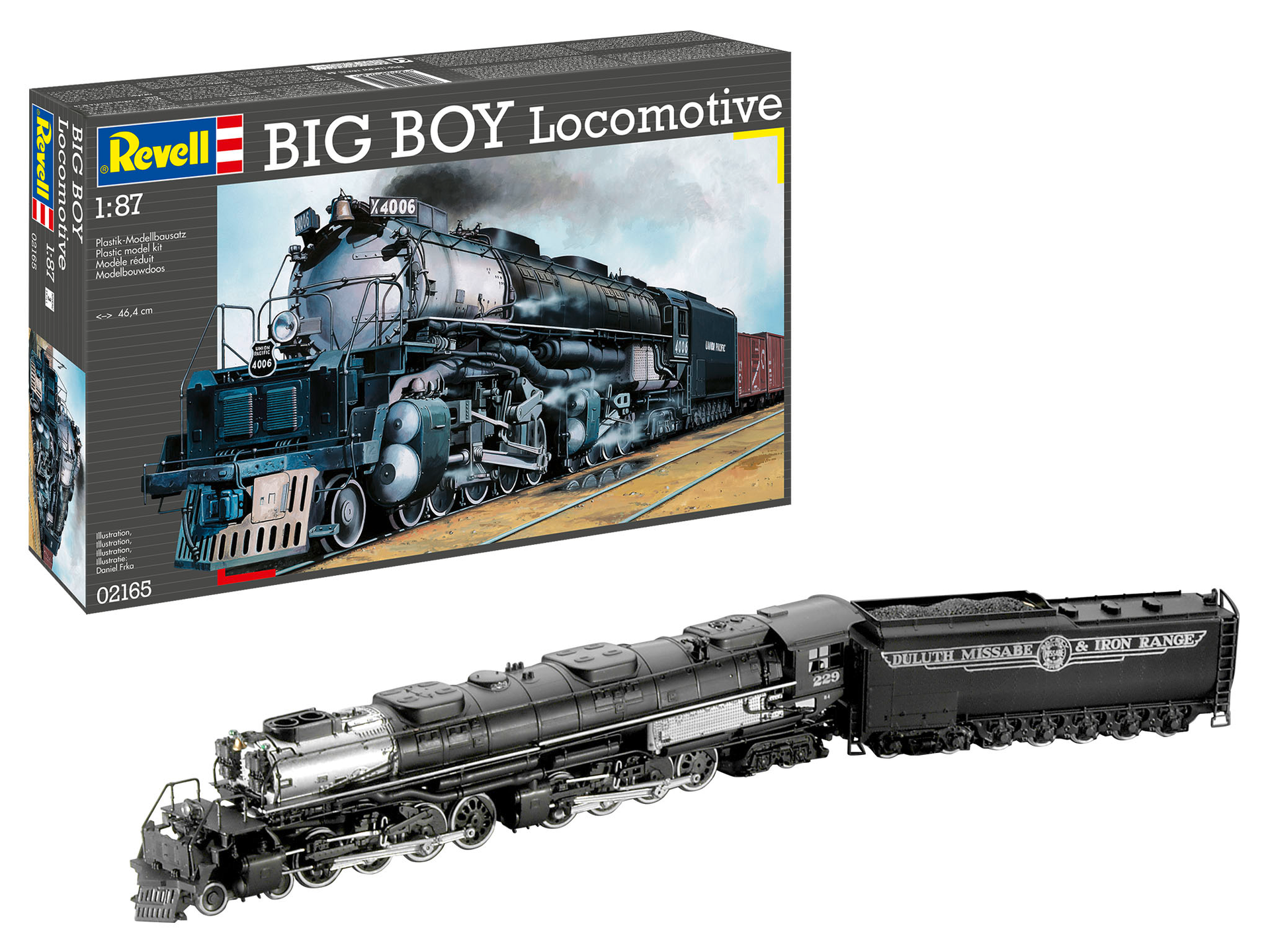 Revell Model Set Big Boy Locomotive [1]