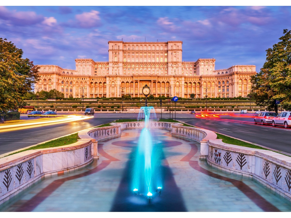 Puzzle 1000 piese Enjoy – Palatul Parlamentului, Bucuresti [2]