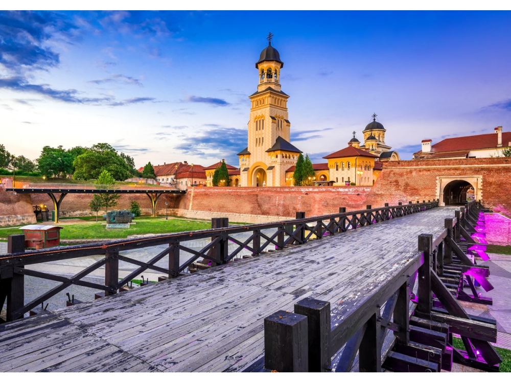 Puzzle 1000 piese Enjoy – Cetatea Alba Carolina Alba Iulia [2]