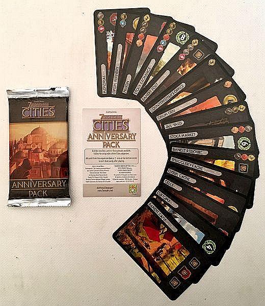 7 Wonders: Cities Anniversary Pack [2]