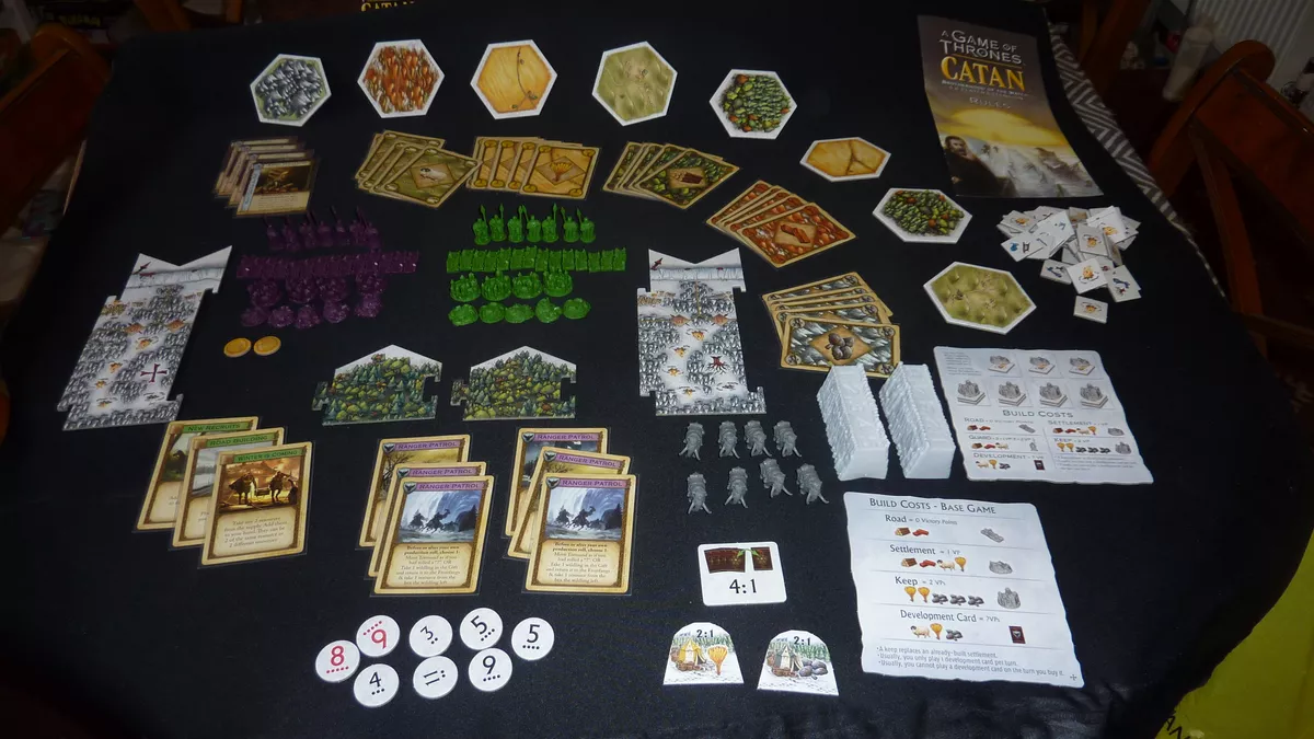 A Game of Thrones: Catan – Brotherhood of the Watch: 5-6 Player Extension [2]