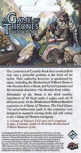 A Game of Thrones: Mountains of the Moon (Chapter Pack) [2]