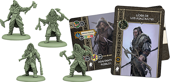 A Song of Ice & Fire: Tabletop Miniatures Game – Free Folk Raiders [2]