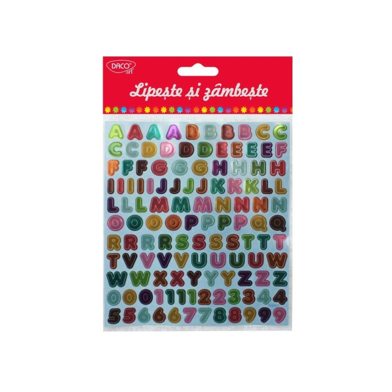 Abtibild - AB038 Litere si Cifre Lipeste si zambeste DACO [1]