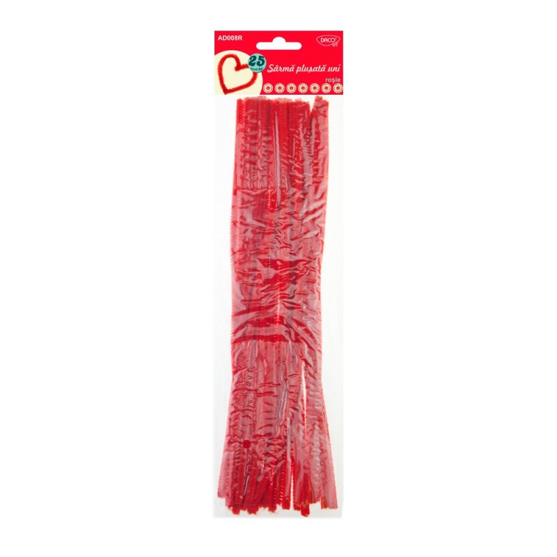 Accesorii craft - AD008R Sarma plusata rosu DACO [1]