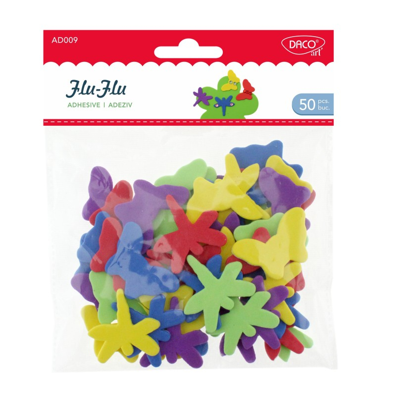 Accesorii craft - AD009 Insecte autoadezive flu-flu DACO [1]