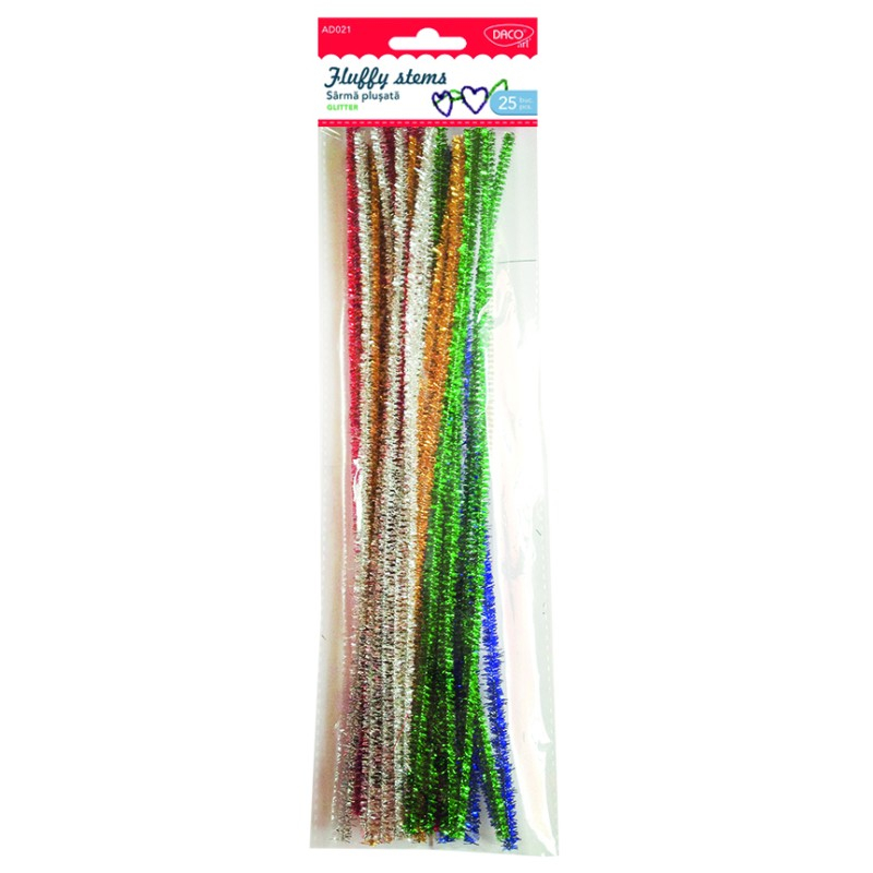 Accesorii craft - AD021 Sarma plusata glitter DACO [1]
