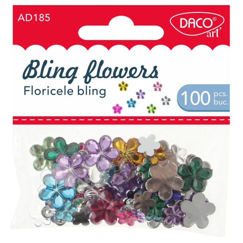 Accesorii craft - AD185 Floricele bling DACO [1]