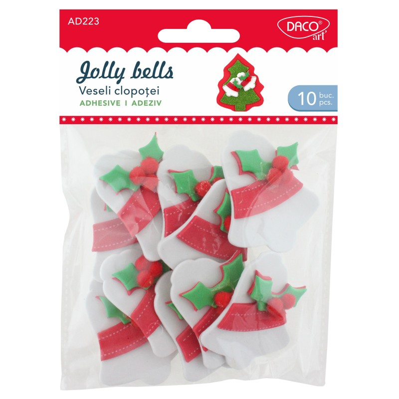 Accesorii craft - AD223 Veseli clopotei spuma 3D DACO [1]