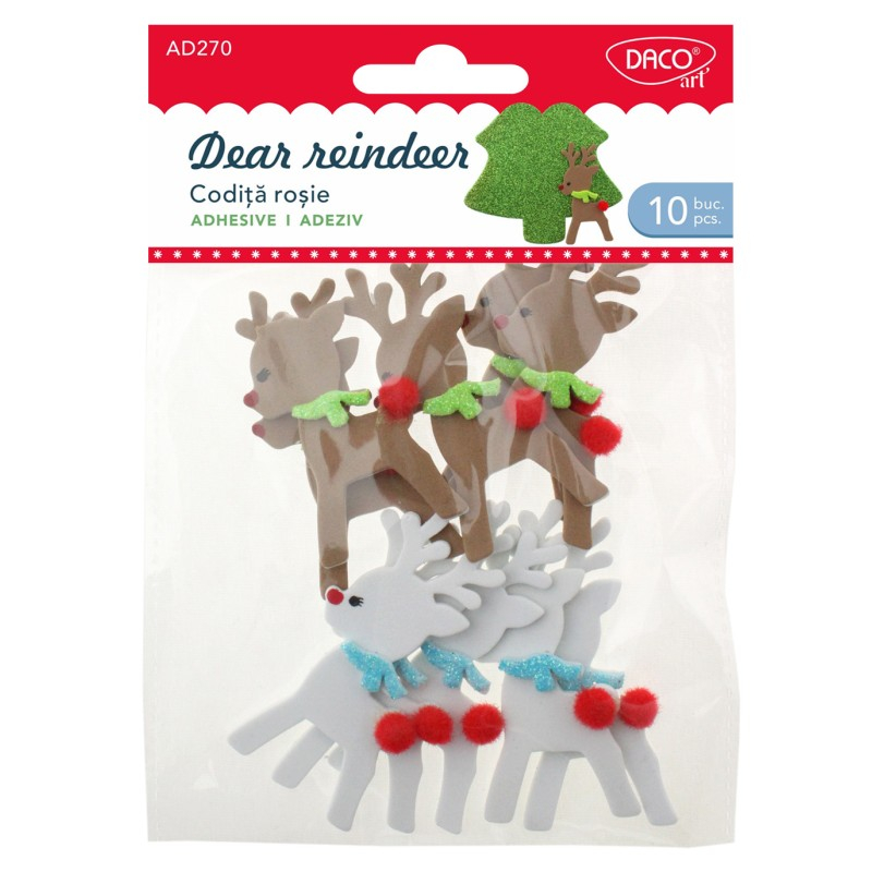 Accesorii craft - AD270 Codita rosie spuma DACO [1]