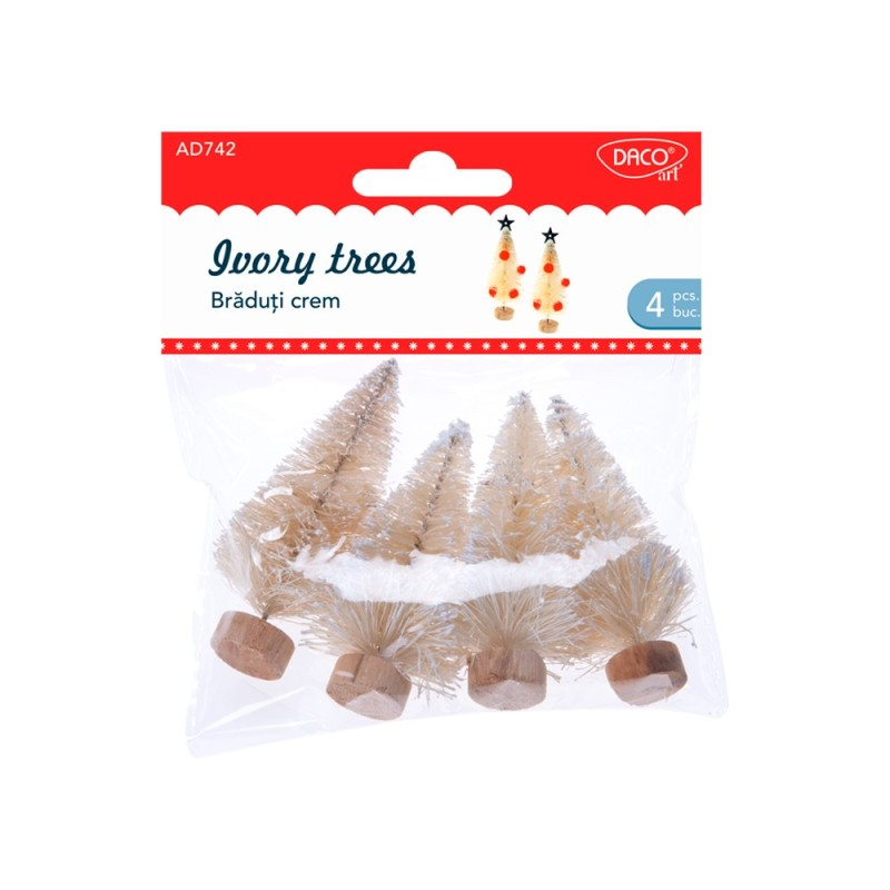 Accesorii craft - AD742 Braduti crem DACO [1]