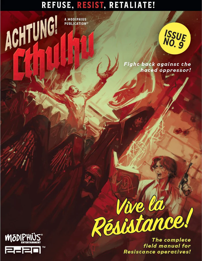 Achtung Cthulhu 2d20 Vive la Resistance Supliment RPG [2]