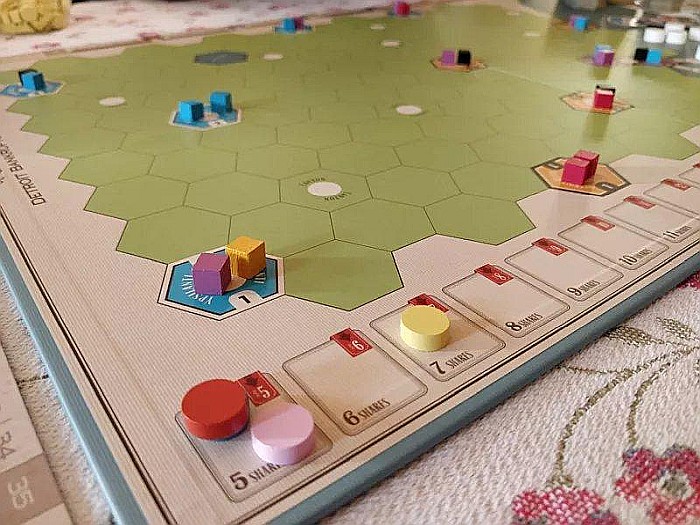 Age of Steam Deluxe Expansion: Detroit Bankruptcy & Heavy Cardboard Maps [3]