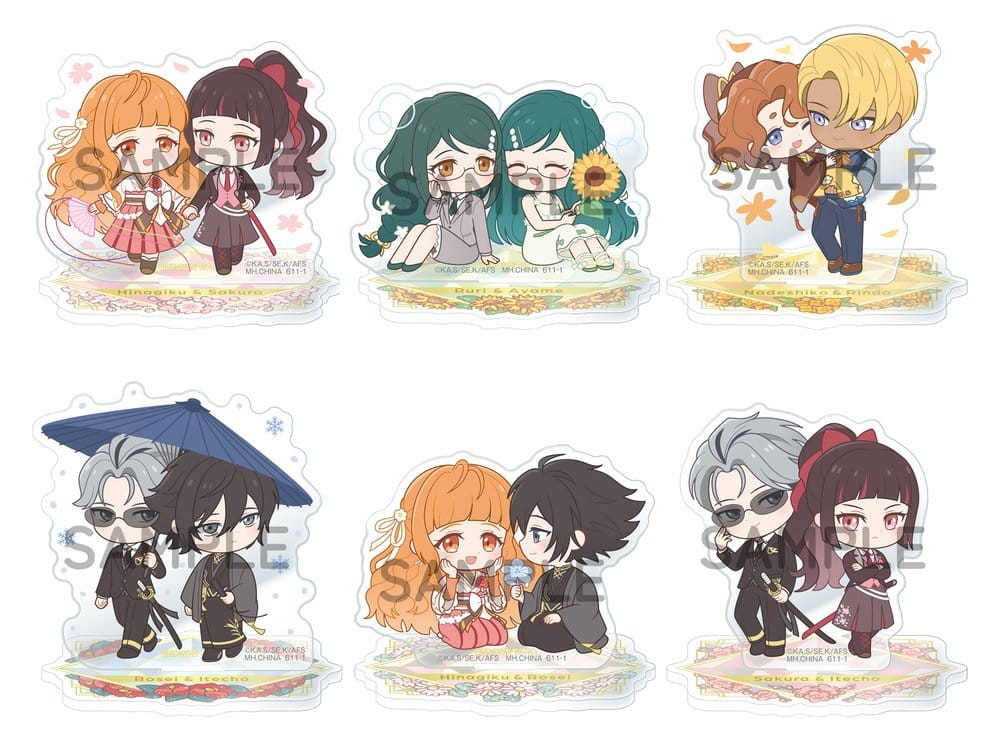 Agents of the Four Seasons Buddycolle Acrylic Stands Dance of Spring 6 cm Blind Box Display (6) [7]