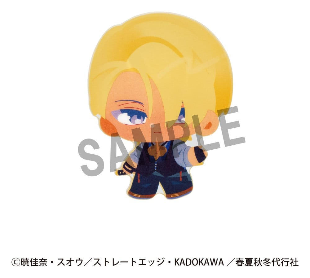 Agents of the Four Seasons Karakoro Clear Candy Figures Dance of Spring Mini Figures 6 cm Blind Box Display (8) [6]