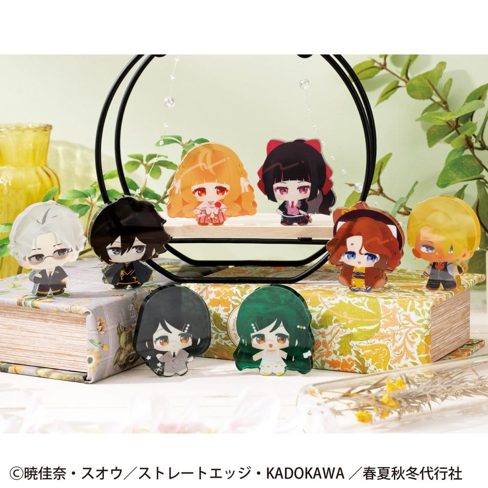 Agents of the Four Seasons Karakoro Clear Candy Figures Dance of Spring Mini Figures 6 cm Blind Box Display (8) [9]