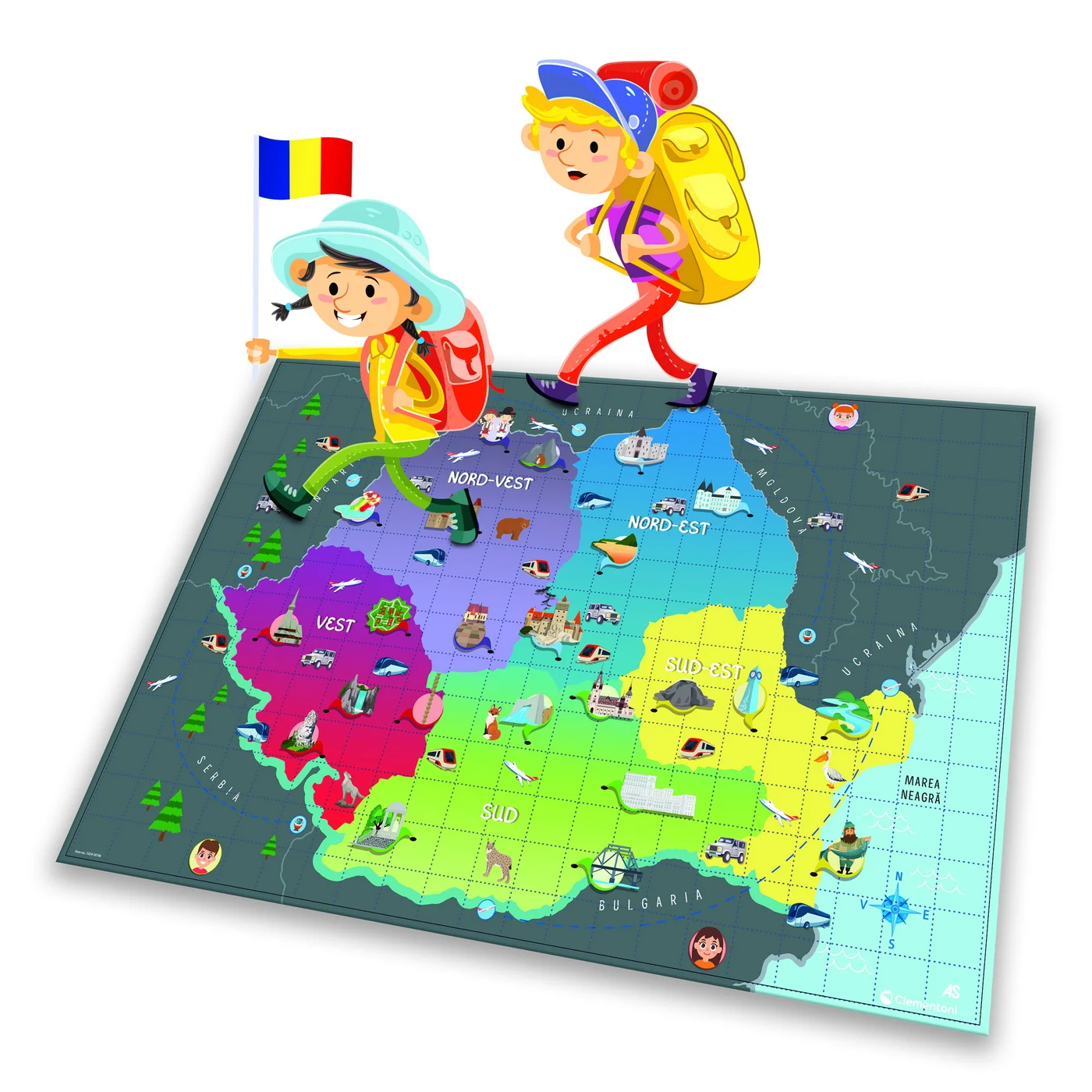 Agerino Cunosc Romania - Joc Educativ de Geografie si Calatorii [3]