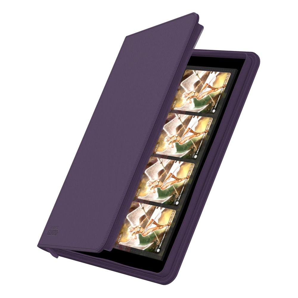 Album Ultimate Guard Zipfolio 320 – Xenoskin Purple – 16 buzunare – Playset cu fermoar [2]