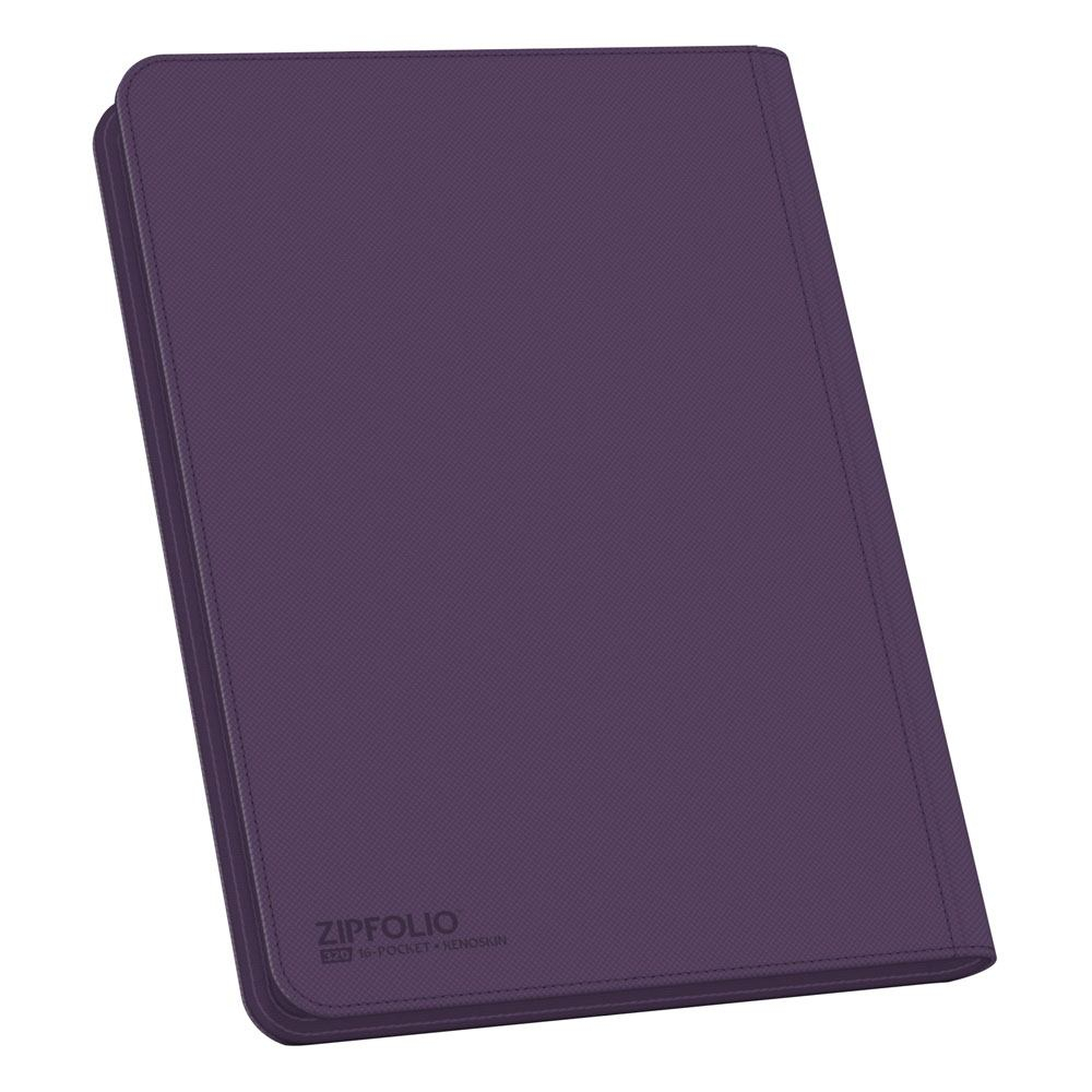 Album Ultimate Guard Zipfolio 320 – Xenoskin Purple – 16 buzunare – Playset cu fermoar [4]