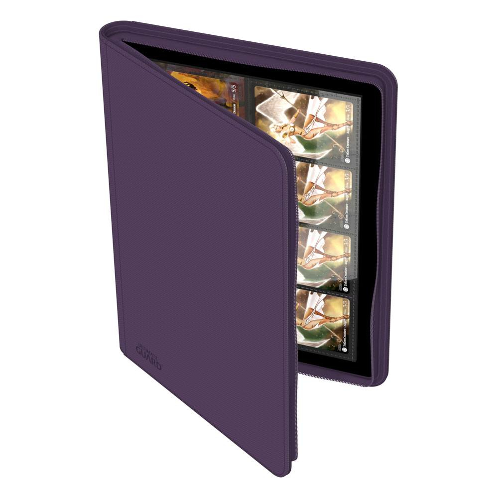 Album Ultimate Guard Zipfolio 320 – Xenoskin Purple – 16 buzunare – Playset cu fermoar [6]
