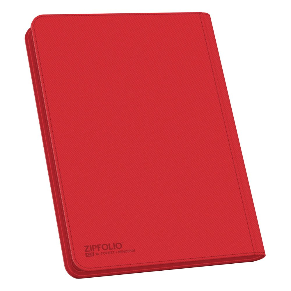 Album Ultimate Guard Zipfolio 320 Xenoskin Red – 16 buzunare  cu fermoar [2]