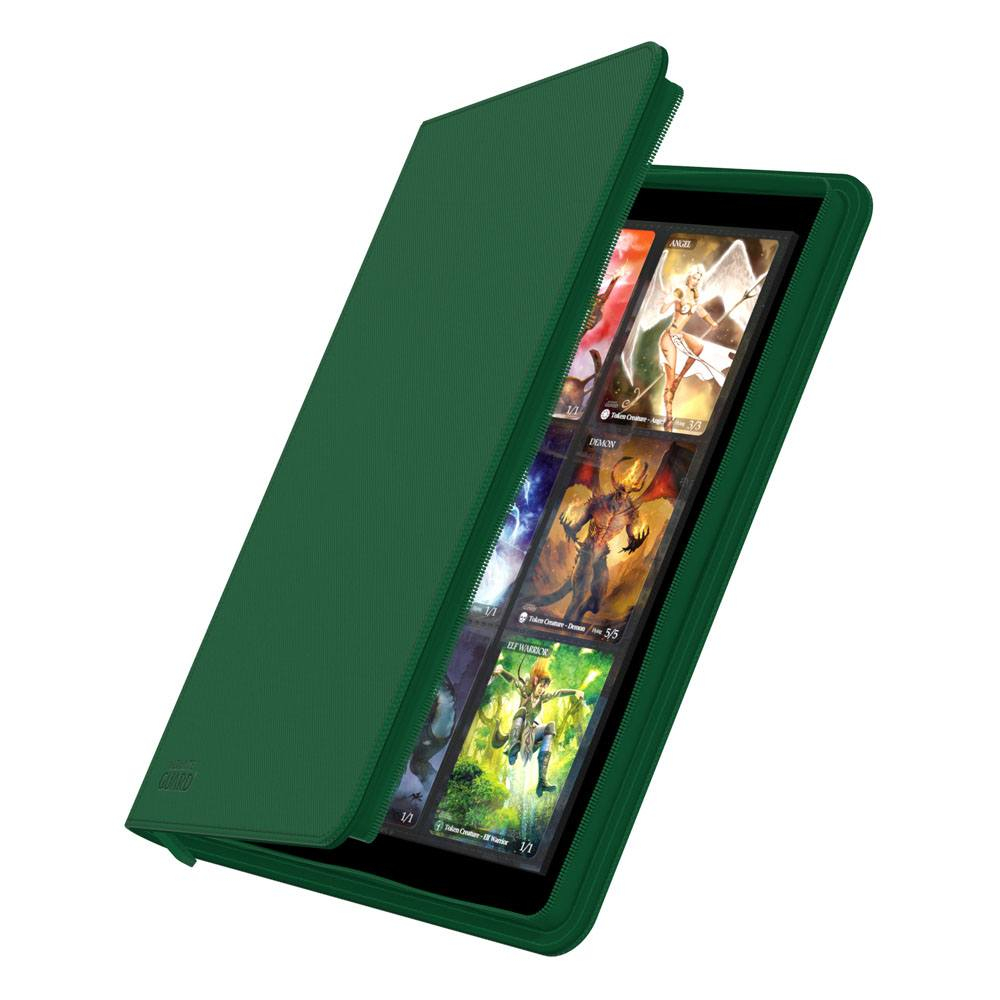 Album Ultimate Guard Zipfolio 360 – 18 Pockets – Xenoskin – Green – Cu fermoar [2]