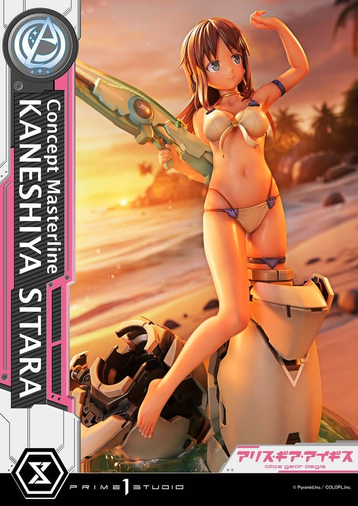 Alice Gear Aegis Concept Masterline Statue 1/5 Kaneshiya Sitara Bonus Version 35 cm [4]