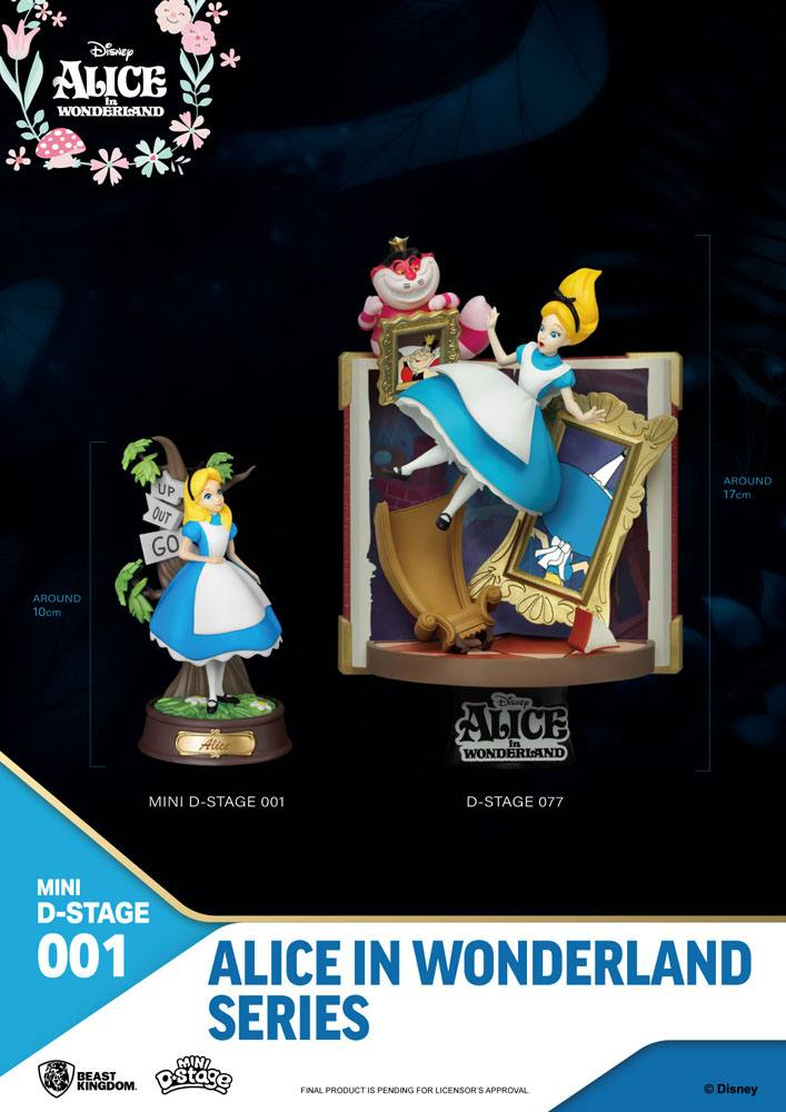 Alice in Wonderland Mini Diorama Stage Statues 6-pack 10 cm [15]