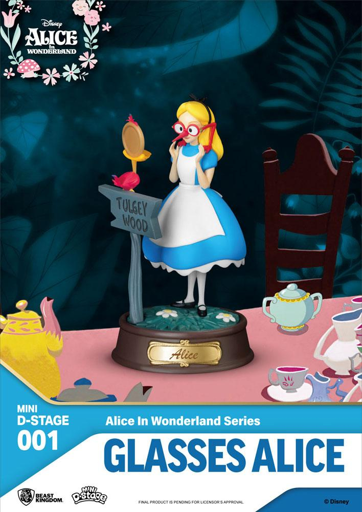 Alice in Wonderland Mini Diorama Stage Statues 6-pack 10 cm [2]