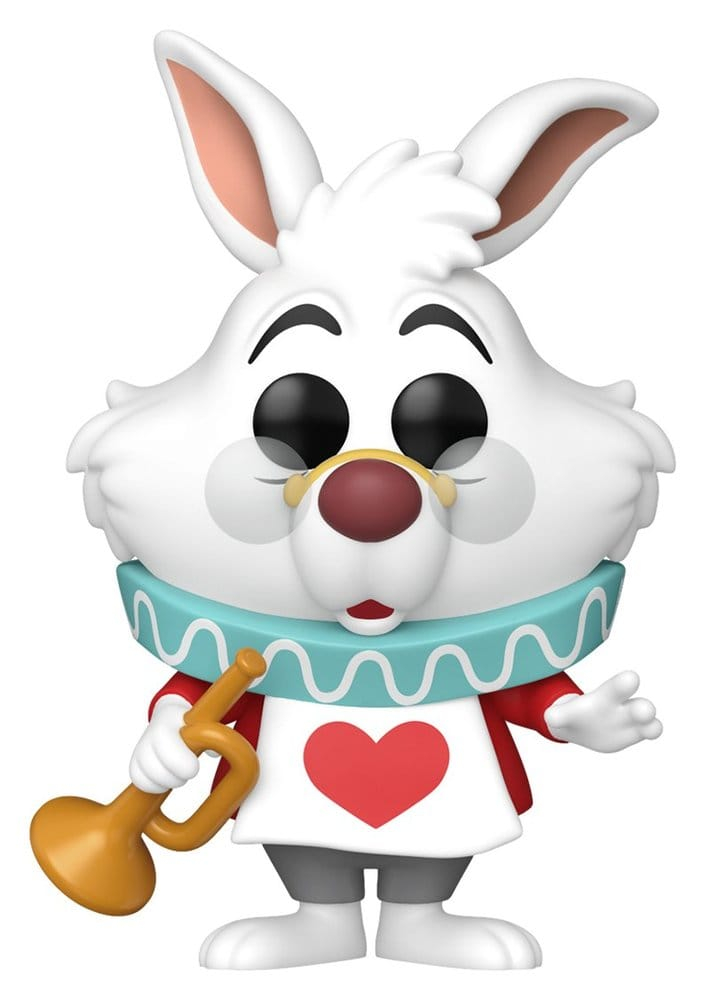 Alice in Wonderland POP! Vinyl Figure White Rabbit with Horn 9 cm [2]