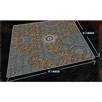 Alien Catacombs Gaming Mat 2x2 [1]