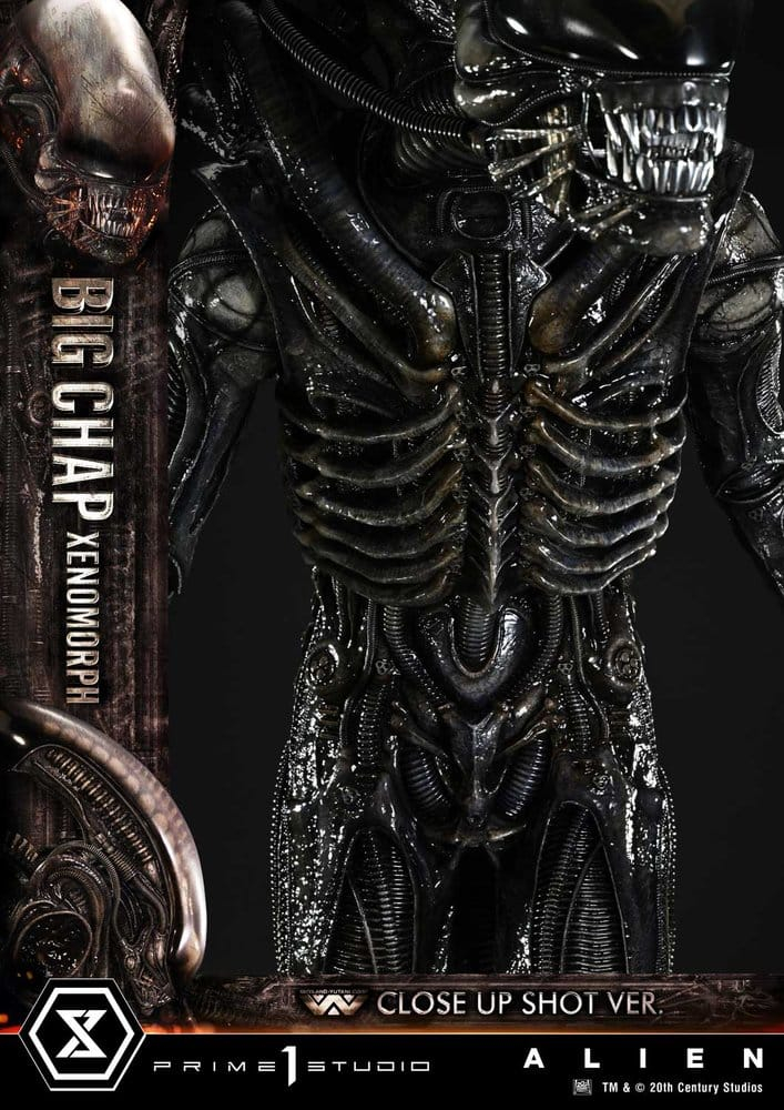 Alien (Film) Museum Masterline XL Statue 1/3 Big Chap Xenomorph Close Up Shot Ver. 100 cm [16]
