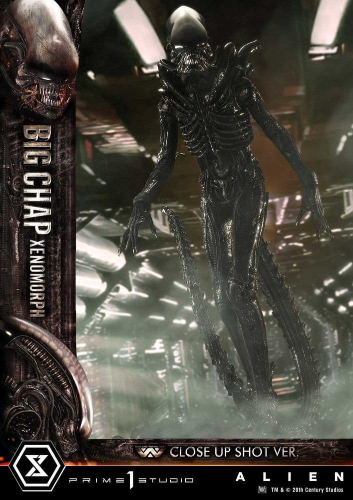 Alien (Film) Museum Masterline XL Statue 1/3 Big Chap Xenomorph Close Up Shot Ver. 100 cm [10]