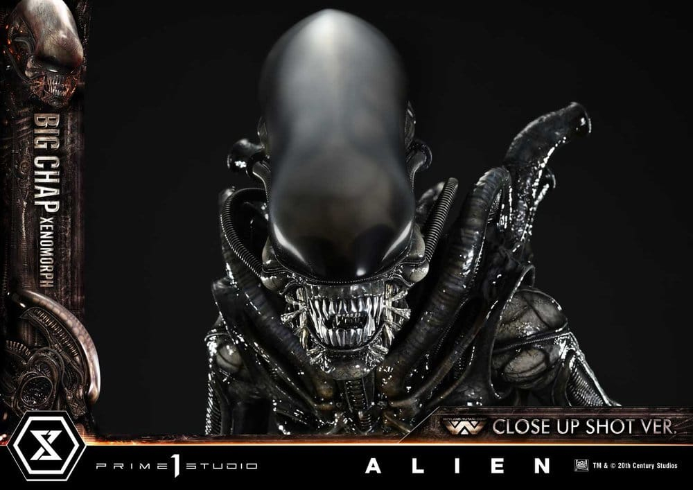 Alien (Film) Museum Masterline XL Statue 1/3 Big Chap Xenomorph Close Up Shot Ver. 100 cm [12]