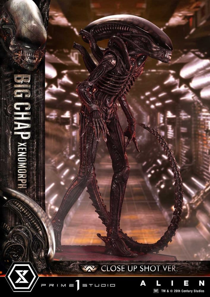 Alien (Film) Museum Masterline XL Statue 1/3 Big Chap Xenomorph Close Up Shot Ver. 100 cm [9]